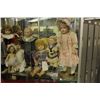 Image 2 : COLLECTION OF 8 ORIGINAL GERMAN PORCELAIN, AND COMPOSITION DOLLS, WITH REMAKE CLOTHING