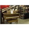 Image 2 : HEINTZMAN & CO. BABY GRAND BOUDOIR MODEL PIANO, S/N 76941, BUILT IN 1926