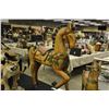 Image 2 : REPRESENTATION OF A CAROUSEL HORSE FROM THAILAND, APPROX. 48'' H, INCLUDES APPRAISAL OF USD $1,650