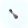 Image 2 : 14K GOLD PINK 0.86 CT DIAMOND AND WHITE DIAMOND PENDANT, APPRAISED VALUE: $4,200