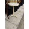 Image 2 : CAST IRON AND MARBLE PATIO TABLE, 1910S