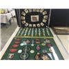 Image 1 : 2 COLLECTIONS OF HUNTING AND SHOOTING BADGES, 1960S-70S, AND SOAP FLAGS