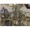 Image 3 : COLLECTION OF VARIOIUS SILVER PLATEWARE INC. TEA SET AND SERVING PIECES