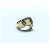 Image 2 : 14K YELLOW GOLD DIAMOND RING 2/ 0.16 CT MAIN DIAMOND AND 0.22 CT INSIDE DIAMONDS, APPRAISED VALUE: