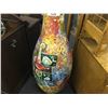 Image 1 : FAHRI ALDIN HAND PAINTED DECORATIVE VASE, APPROX. 4.5' H