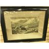 Image 2 : COLLECTION OF 5 FRAMED PRINTS FROM VARIOUS ARTISTS INC. VICTORIAN STREET SIGN, CATTLE AND JAPANESE