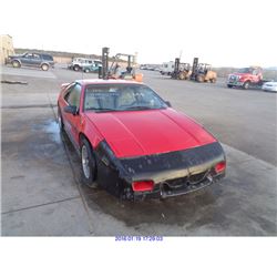 1986 - PONTIAC FIERO