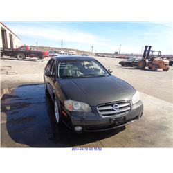2002 - NISSAN MAXIMA