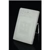 Image 4 : Chinese Hetian White Jade Carved Pendant