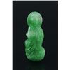 Image 3 : Chinese Green Jadeite Carved Guanyin