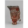 Image 2 : Chinese Horn Carved Libation Cup