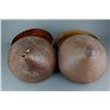 Image 4 : 2 Antique Dim Sum Bamboo Steamers