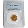 Image 1 : 1931 LINCOLN CENT PCGS MS65 RB