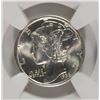 Image 2 : 1936 MERCURY DIME, NGC MS-66 FULL BANDS NGC PRICE GUIDE=$125.00