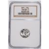 Image 1 : 1945 MERCURY DIME, NGC MS-67