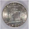 Image 3 : 1953-S FRANKLIN HALF DOLLAR, PCGS MS-66!