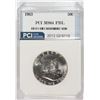 Image 1 : 1963 FRANKLIN HALF DOLLAR, PCI GEM BU FBL  RARE!