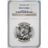 Image 1 : 1965 SMS KENNEDY HALF DOLLAR NGC MS-67 CAMEO NGC PRICE GUIDE $750