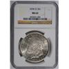 Image 1 : 1878-CC MORGAN SILVER DOLLAR NGC MS 63