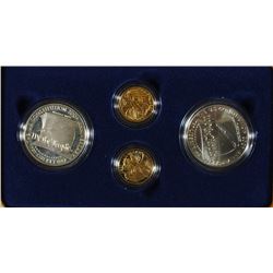 1987 CONSTITUTION 6-PIECE PROOF COMMEMORATIVE SET, SET INCLUDES: