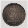 Image 2 : 1862 SEATED LIBERTY HALF DIME NNC SUPERB GEM