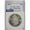 Image 1 : 1883-O MORGAN SILVER DOLLAR, PCI GEM BU DMPL