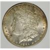 Image 2 : 1891-CC MORGAN DOLLAR, ANACS MS-60 "SPITTING EAGLE" VERY NICE COIN!!
