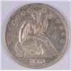 Image 1 : 1871-S SEATED LIBERTY HALF DOLLAR,  AU+