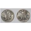 Image 1 : 1941 & 1943 WALKING LIBERTY HALF DOLLARS CH BU