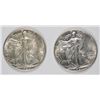Image 1 : 1941 & 1941-D WALKING LIBERTY HALF DOLLARS CH BU