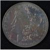Image 1 : 1885 MORGAN DOLLAR CH BU RAINBOW COLOR