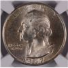 Image 2 : 1937 WASHINGTON QUARTER, NGC MS-65