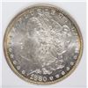 Image 2 : 1880 MORGAN SILVER DOLLAR, BGC GEM BU+  WHITE