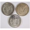 Image 2 : 3 1921-D MORGAN DOLLARS AU