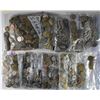 Image 1 : 22 lbs ASSORTED FOREIGN COINS - NUMEROUS COUNTRIES - NICELY ORGANIZED