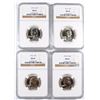 Image 1 : NGC WASHINGTON QUARTERS: 1971-D MS65, 2-1972 MS65, 1972-D MS65