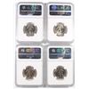 Image 2 : NGC WASHINGTON QUARTERS: 1971-D MS65, 2-1972 MS65, 1972-D MS65