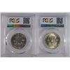Image 2 : ( 2 ) PCGS GRADED FRANKLIN HALF DOLLARS: 1950 AU-55 & 1950-D MS-62 FBL