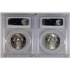 Image 2 : ( 2 ) 1964-D KENNEDY HALF DOLLARS, PCGS MS-65 GEMS
