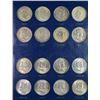 Image 2 : 1948-63 FRANKLIN HALF DOLLAR SET ALL UNC/CH BU WITH EXTRA COINS: 1964-69 KENNEDY
