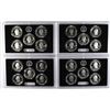 Image 2 : ( 4 ) 2014 SILVER QUARTER PROOF SETS IN ORIGINAL MINT PLASTIC