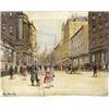 Image 1 : Berkes  Antal (Budapest, 1874 - Budapest, 1938) Korzó