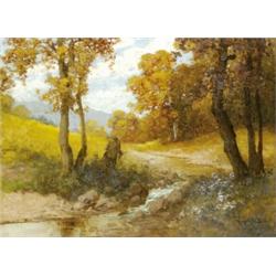 Neogrády László (Budapest, 1896 - Budapest, 1962) oszi vadászat