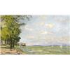 Image 1 : Berkes  Antal (Budapest, 1874 - Budapest, 1938) Balatonpart