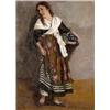 Image 1 : Béli Vörös Erno (Vágújhely, 1882 - Budapest, 1922) Spanyol lány korsóval