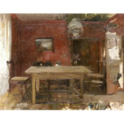 Komlóssy Ede (Törökkanizsa, 1862 - ?) Szobabelso