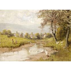 Neogrády László (Budapest, 1896 - Budapest, 1962) Tavaszi virágzás