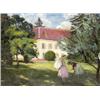 Image 1 : Feleky György (Budapest, 1893 - ) Kastélypark, 1917