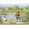Image 1 : Balla Béla (Arad, 1882 - Nagybánya, 1965) Horgászok