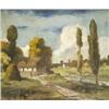 Image 1 : Iványi - Grünwald Béla muhelye, 1930 körül  Faluszéle